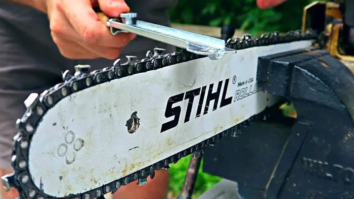 How to Sharpen Your Chainsaw Safely?