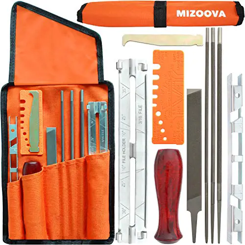MIZOOVA Chainsaw Sharpener Filing Kit