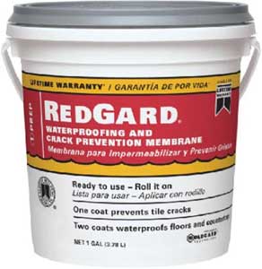CUSTOM BLDG PRODUCTS Redgard Waterproofing Membrane