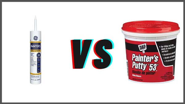 Painter’s Putty vs Caulk