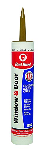 Red Devil 08463012 Siliconized Acrylic Caulk 