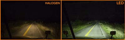 led vs halogen brightness